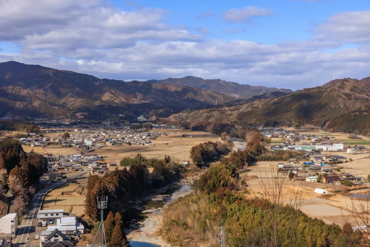 五箇篠山城跡