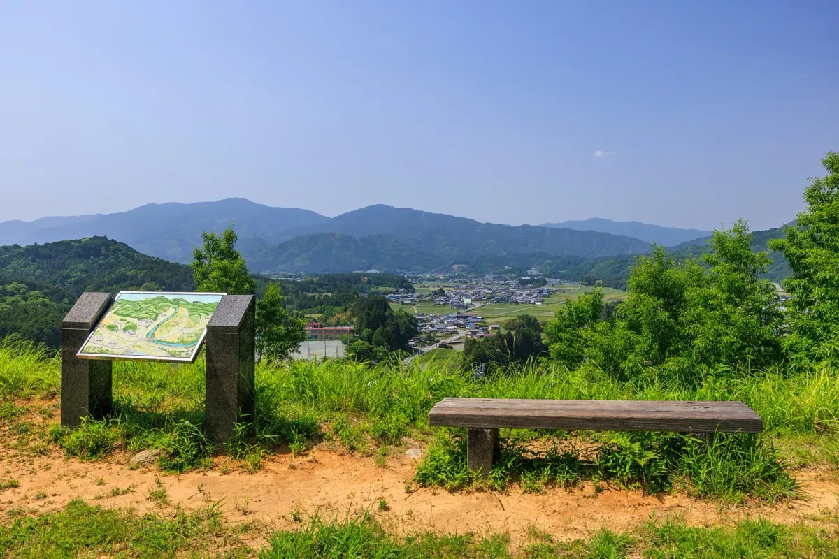 五箇篠山城跡