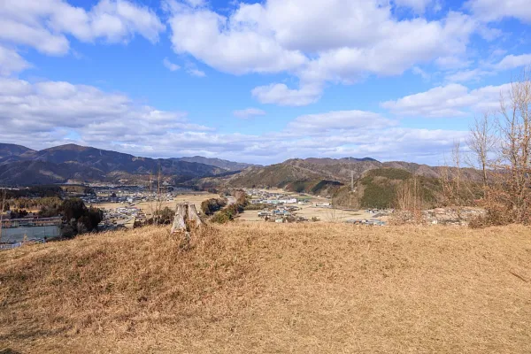 五箇篠山城跡