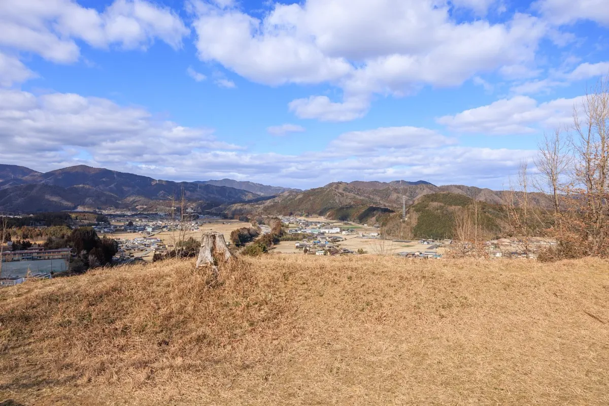 五箇篠山城跡