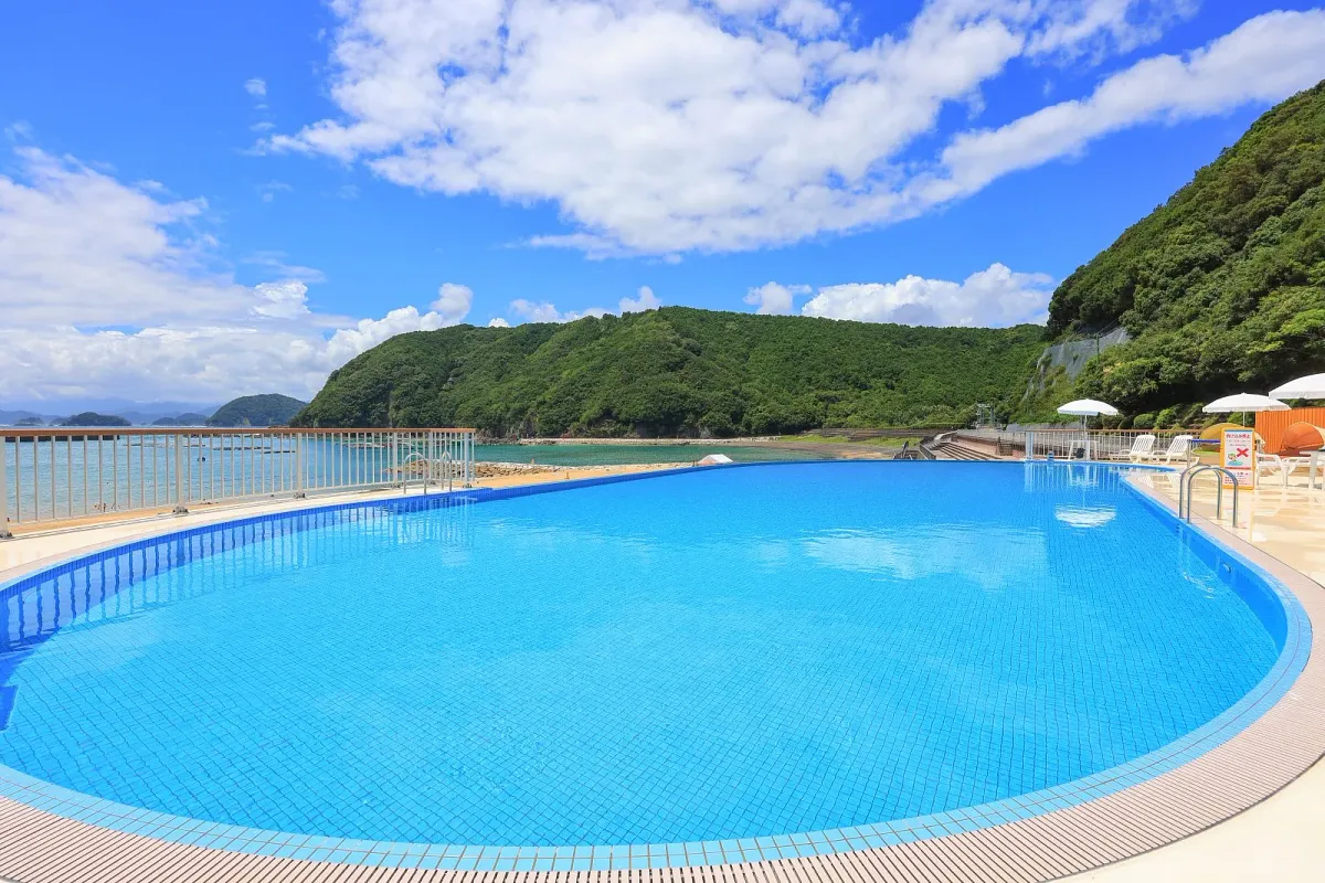 城ノ浜のインフィニティプール