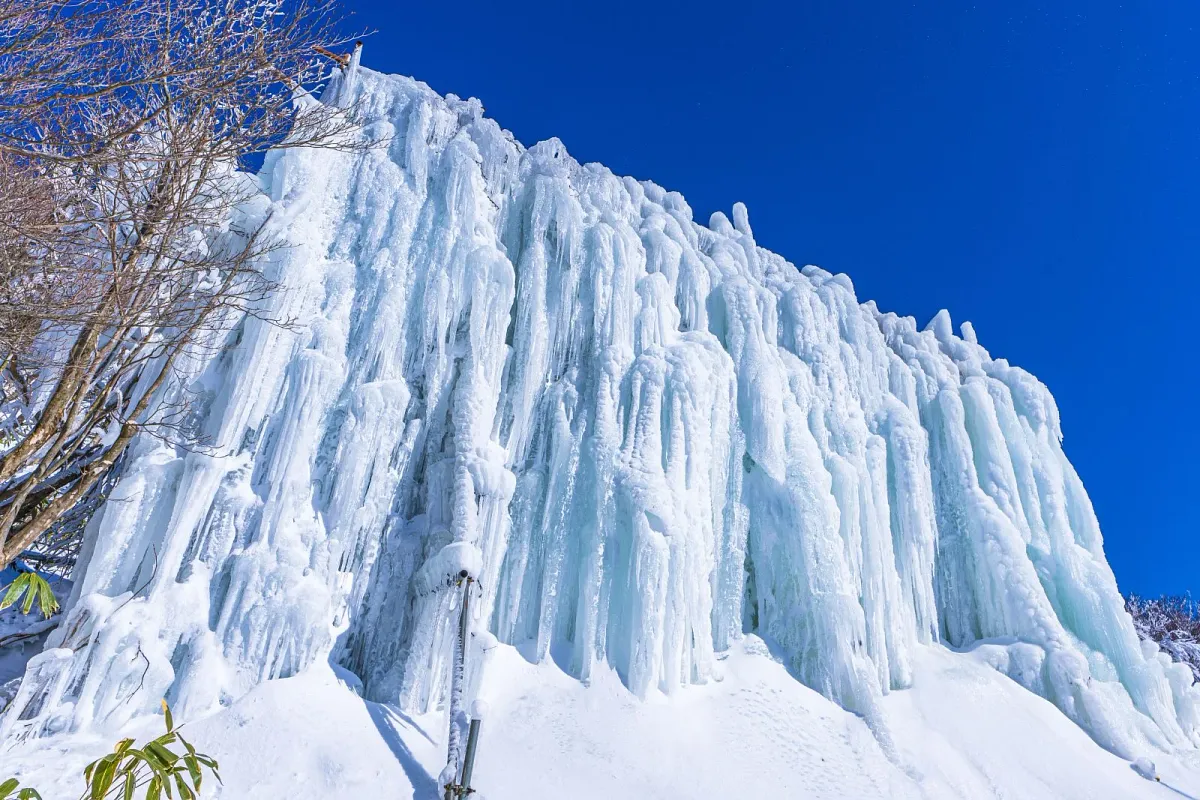 御在所岳の氷爆