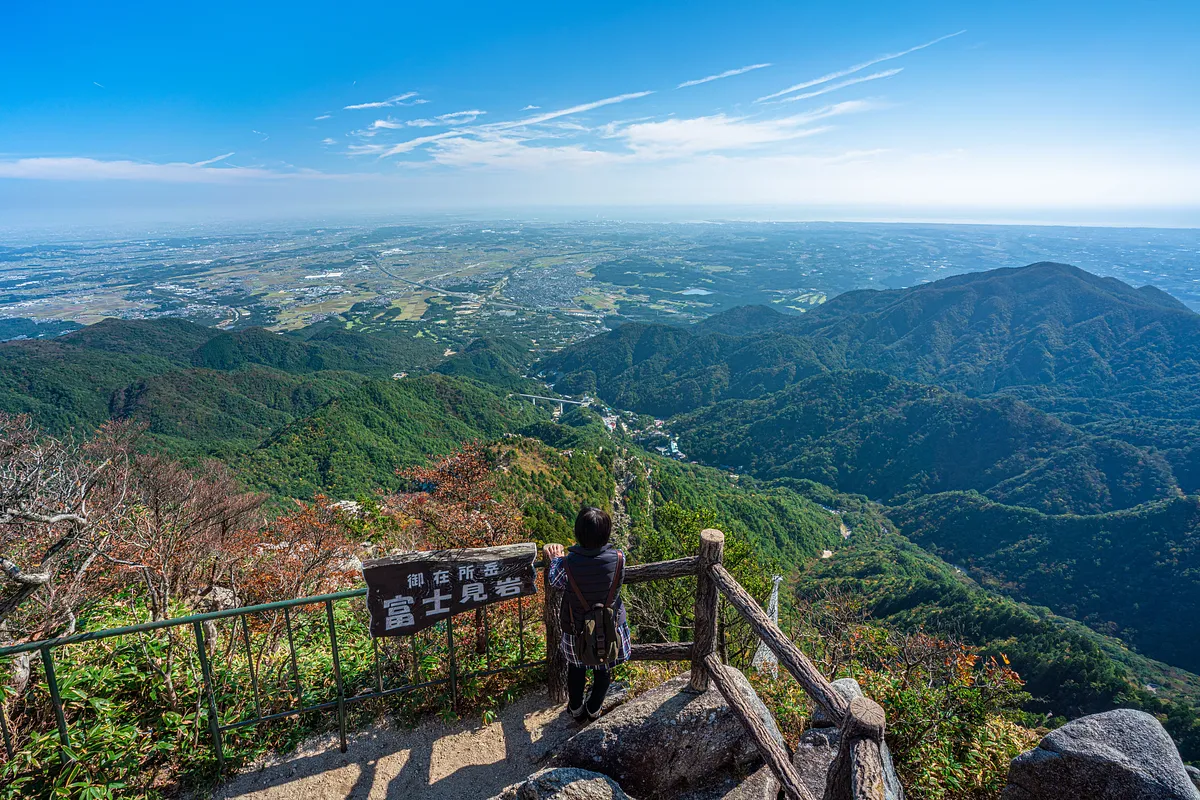 富士見岩展望台の絶景