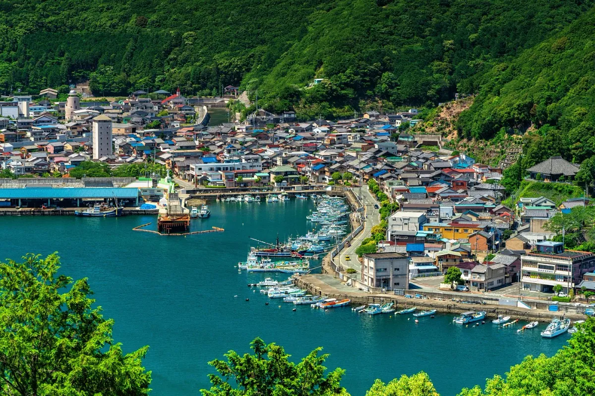 大紀町錦の町並み
